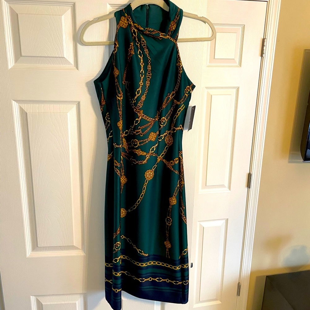 NWT! En Focus Studio halter dress size 6.